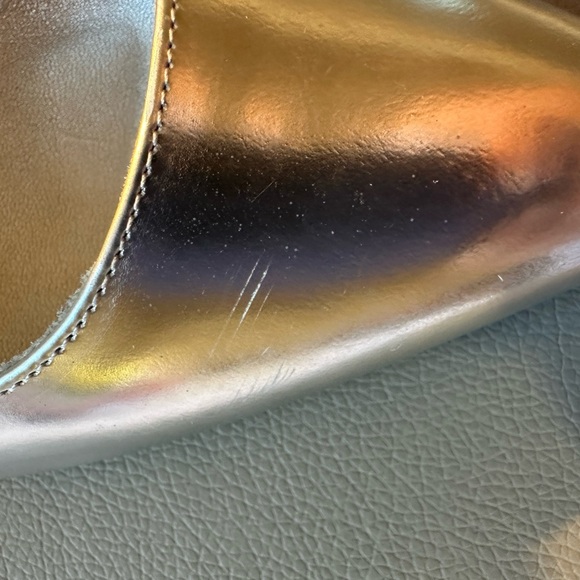 Via Spiga Silver Nikola Stiletto Heels - Picture 12 of 12